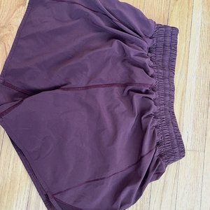Cranberry Lululemon Shorts
